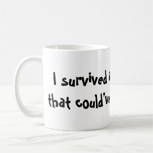 Mug J'ai survécu à un autre Zoom