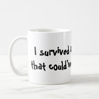 Mug J'ai survécu à un autre Zoom