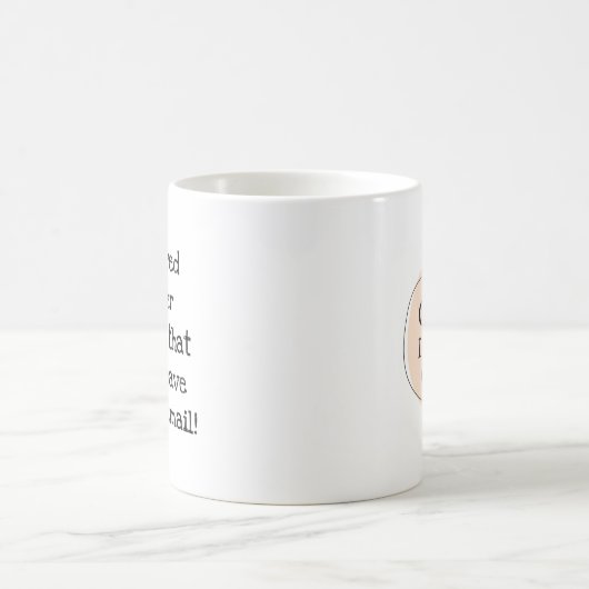 Mug J'ai survécu à une autre réunion qui devait être u (Centre)