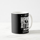 Mug J'ai survécu à une crise cardiaque (Devant droit)