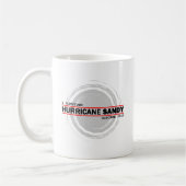 Mug J'ai survécu au cyclone Sandy (Gauche)