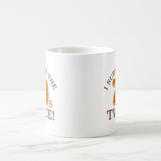 Mug J'Ai Survécu Deux Fois Au les années 70 (Centre)