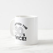 Mug J'Ai Survécu Deux Fois Aux Années 80 (Devant gauche)