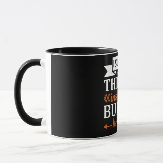 Mug J'Ai Survécu Parce Que Le Feu En Moi (Gauche)