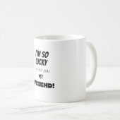 Mug J'ai tellement de chance de t'appeler mon ami ! (Devant droit)
