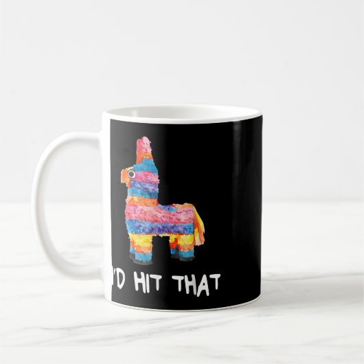 Mug J'Ai Touché Que Pinata Chemise Hommes Femmes Enfan (Gauche)