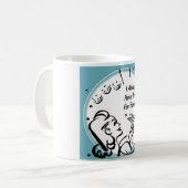 Mug J'ai toujours le temps pour Bunco par Artinspired (Devant gauche)