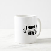 Mug J'Ai Trouvé Ça Humain (Devant droit)