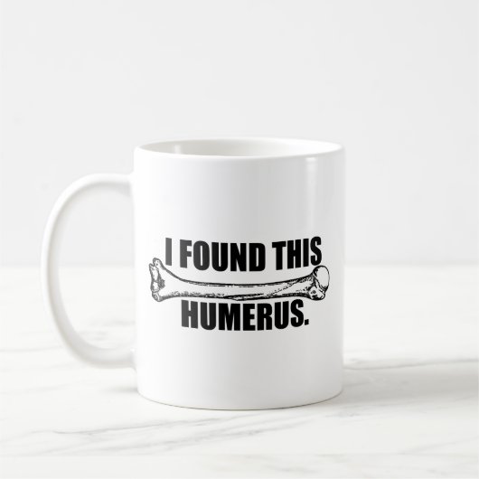 Mug J'Ai Trouvé Ça Humain (Gauche)