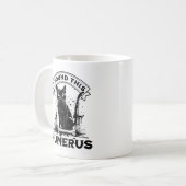 Mug J'Ai Trouvé Ce Chat Noir Humerus Avec L'Homme (Devant gauche)