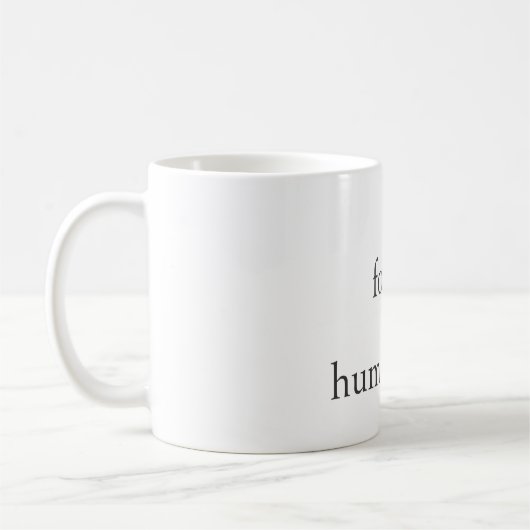 Mug J'ai trouvé cet humérus (Gauche)