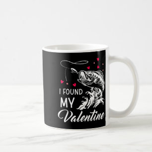 Mug J'ai trouvé ma Saint-Valentin drôle pêche à la Sai