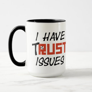 Mug J'ai tRUST émet RBC