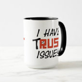 Mug J'ai tRUST émet RBC (Devant droit)