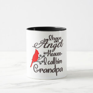 Mug J'Ai Un Ange Au Ciel/Grand-Père