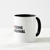 Mug J'ai un coeur | J'Aime Être Delusional | 90s Esthé (Devant droit)