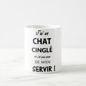 MUG J'AI UN CONVERSATION CINGLÉ ET J'AI PAS PEUR D (Centre)