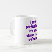 Mug J'ai un corps parfait (Devant gauche)