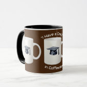 Mug J'Ai Un Diplôme En Cofféologie (Devant gauche)