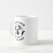 Mug J'Ai Un Fick Outta Tu Drôle Pun De Football (Devant gauche)