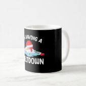 Mug J'ai un Noël de fonte bonhomme de neige neige (Devant droit)