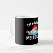 Mug J'ai un Noël de fonte bonhomme de neige neige (Devant gauche)