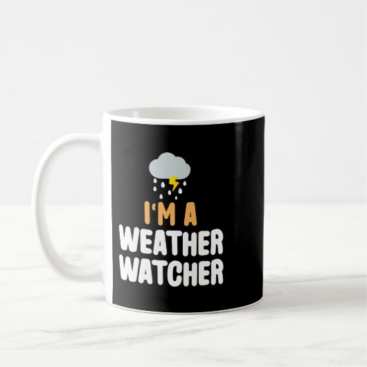 Mug J'Ai Un Observateur Météorologue Drôle Weatjer F (Gauche)