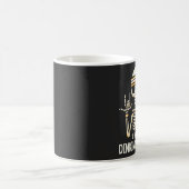 Mug J'Ai Un Problème De Bidon Squelette (Centre)