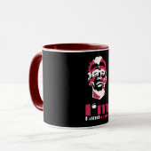 Mug J'ai un visage abstrait beau (Devant gauche)