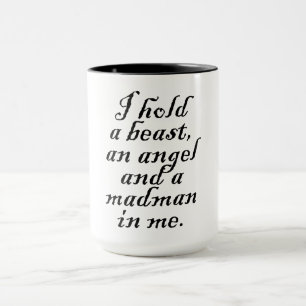 Mug J'ai une bête, un ange et un Madman