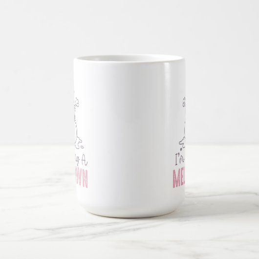 Mug J'ai une fonte - Drôle Snowman Design (Centre)