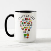 Mug J'ai une idée Lire (Gauche)