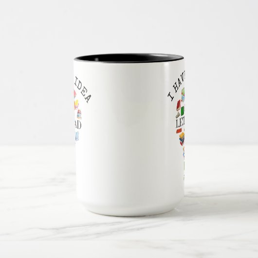 Mug J'ai une idée Lire (Centre)