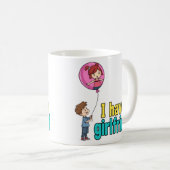 Mug J'ai une petite amie (Devant droit)