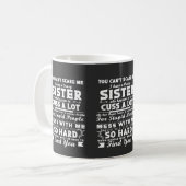 Mug j'ai une soeur folle (Devant gauche)