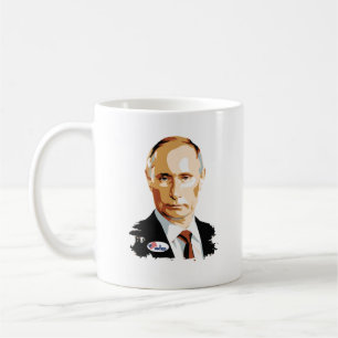 Mug J'ai voté Vladimir Poutine avec les Etats-Unis qu