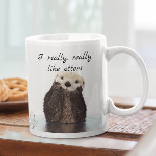 Mug J'Ai Vraiment Aimé Les Otters adorables Animal