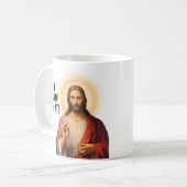 Mug J'ai vu ça, Jésus a vu ça - Jésus Mème Drôle (Devant gauche)