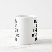 Mug J'Ai Vu J'Ai Oublié Ce Que Je Faisais (Centre)
