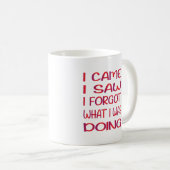 Mug J'Ai Vu J'Ai Oublié Ce Que Je Faisais (Devant droit)