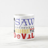 Mug J'ai vu la sucrerie Osbourne avec le diable (Centre)