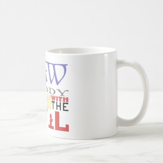 Mug J'ai vu la sucrerie Osbourne avec le diable (Droite)