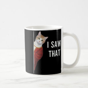 Mug J'Ai Vu Que Drôle Kitten Cute Chat Noël Jésus G