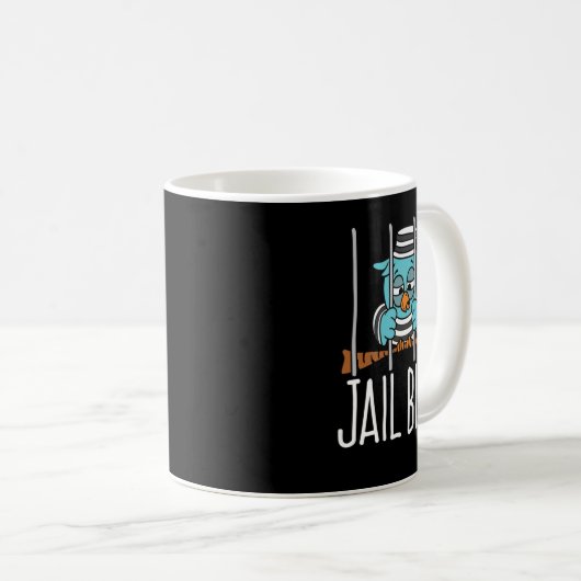 Mug Jail Bird (Devant droit)