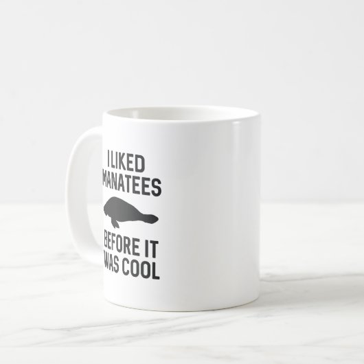 Mug J'Aimais Les Manates (Devant gauche)