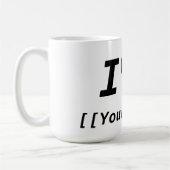 Mug J'aime (Gauche)