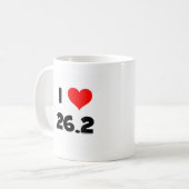 Mug J'aime 26,2 (Devant gauche)