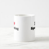 Mug J'aime à la cuillère administrer (Centre)