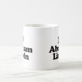 Mug J'aime Abraham Lincoln (Centre)