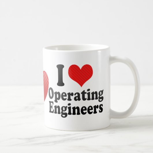 Mug J'aime actionner des ingénieurs (Droite)